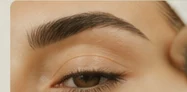 Shaped natural brow